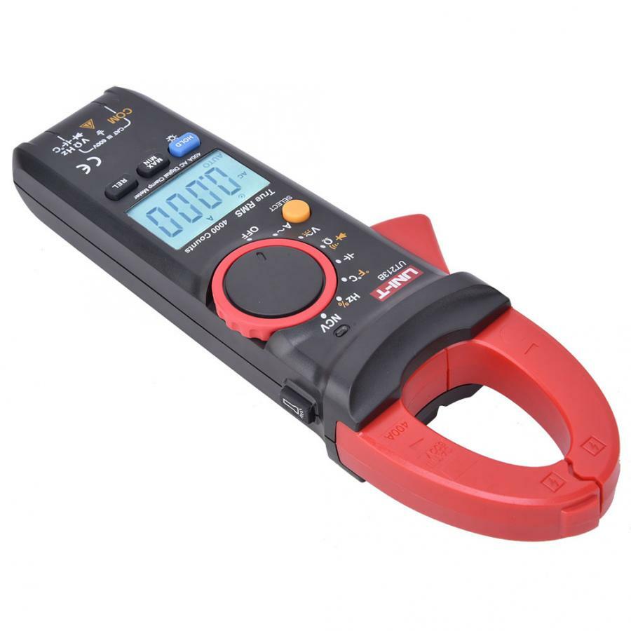 UNI-T UT213B Digital Clamp meter True RMS current 400A AC DC Cap Temp Tester