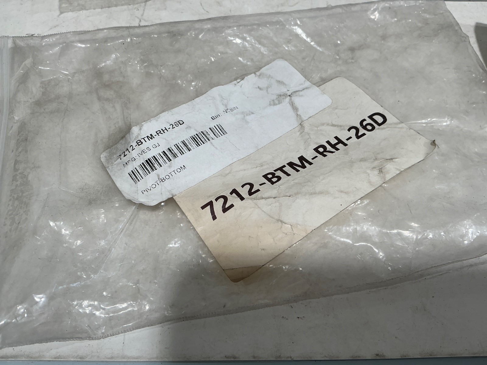 Ives 7212-BTM-RH-26D 3/4" Offset Bottom Pivot (Qty 3)