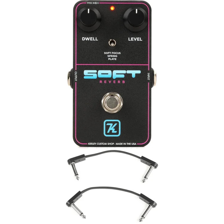 Keeley Soft Reverb with EBS Cables - Sweetwater Exclusive