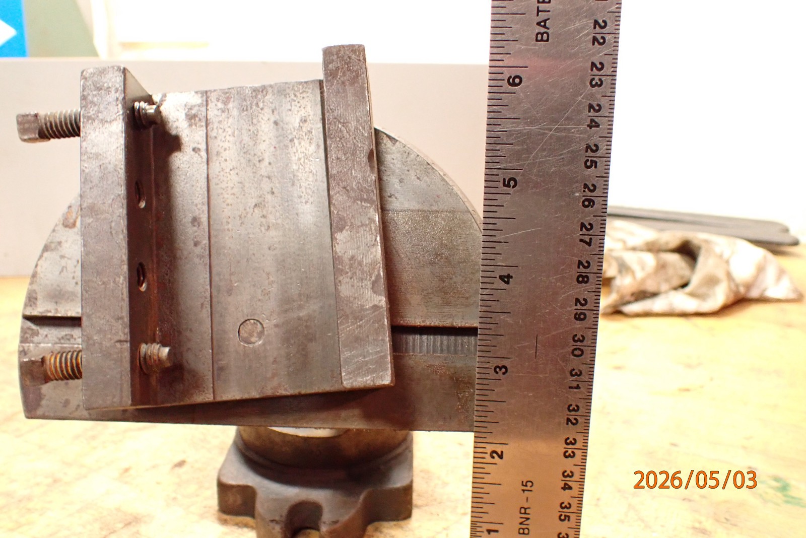 OLDER ADJUSTABLE ANGLE GRINDING GRINDER FIXTURE MACHINIST TOOLING