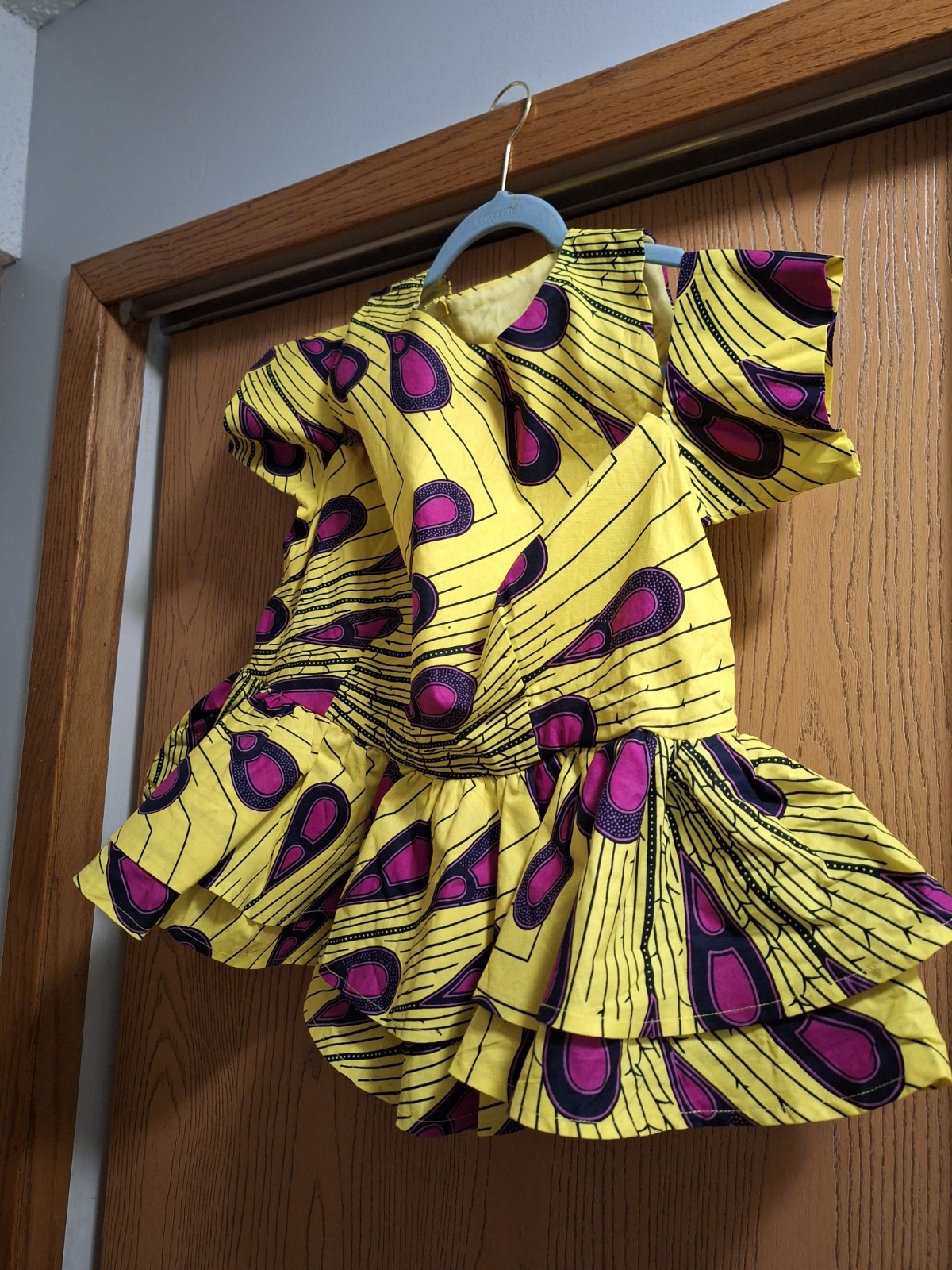 Women's African Print Top Size 12 To 14