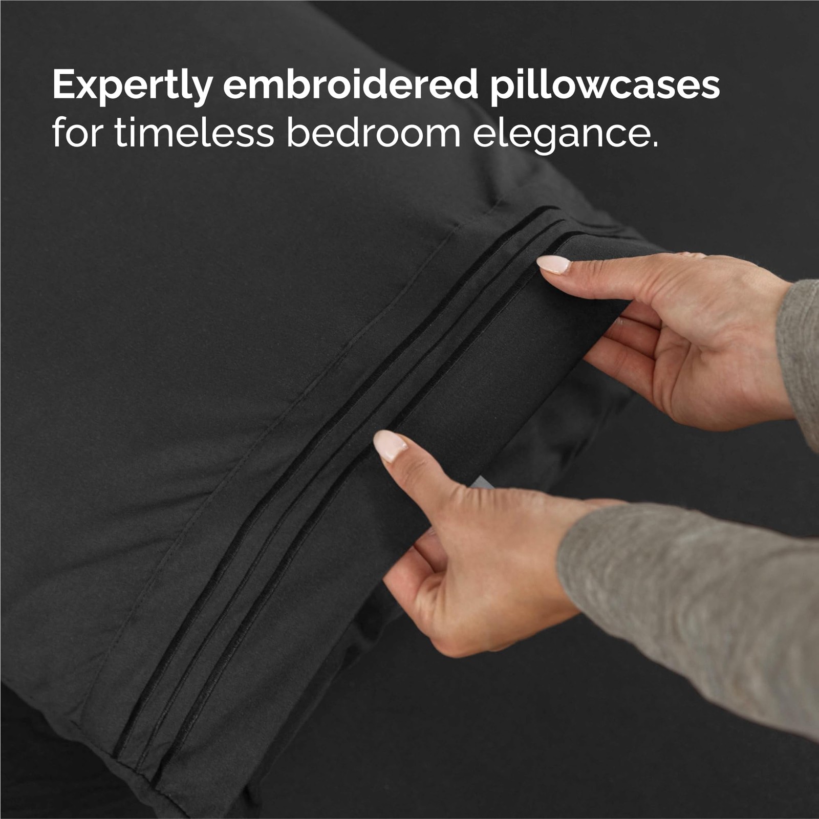 King Size 4 Piece Sheet Set - Comfy Breathable Cooling Bed Sheets Set - Hote...