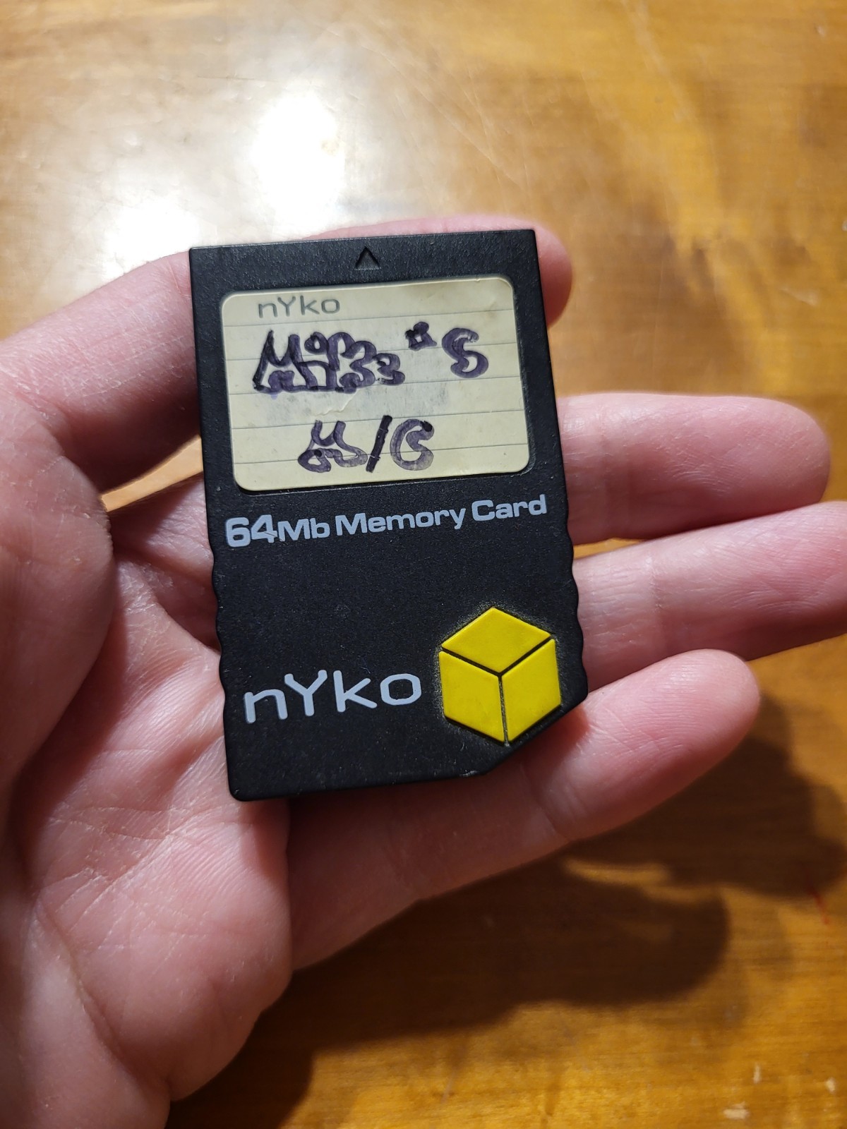 Nyko Technologies 64mb Black Memory Card 81540-HO8 Nintendo Gamecube