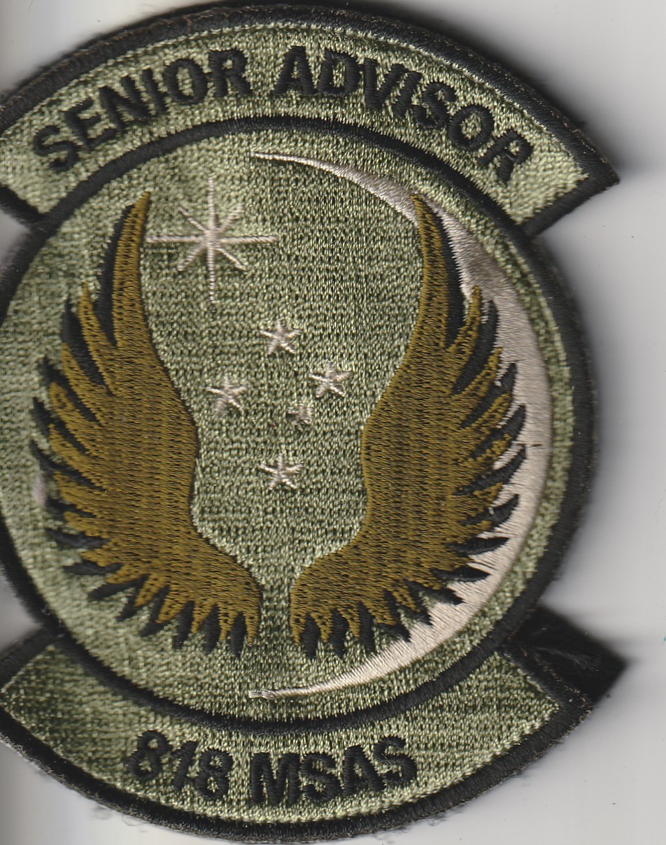 USAF air force 818th Mobility Support Advisory Sqn Advisor JB MDL New Jersey