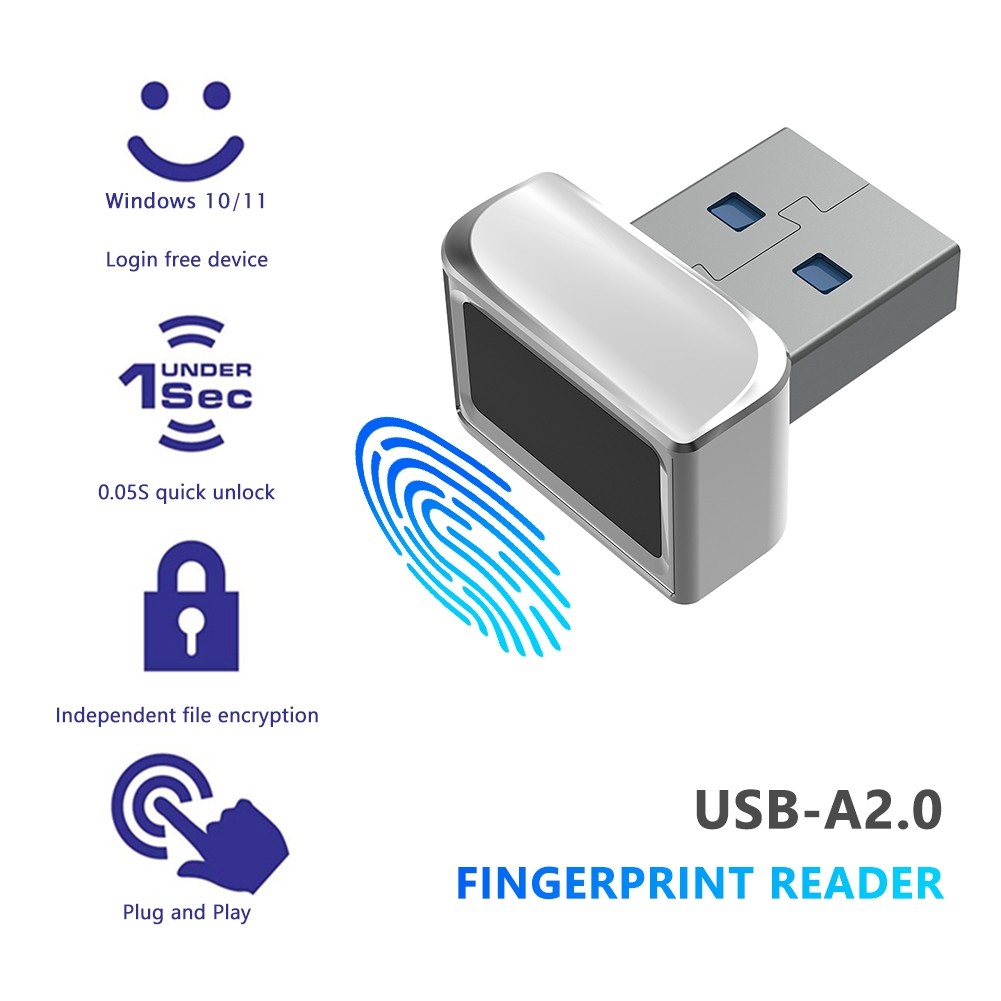 Fingerprint Reader for Laptops PC Fingerprint Unlock T8T44894