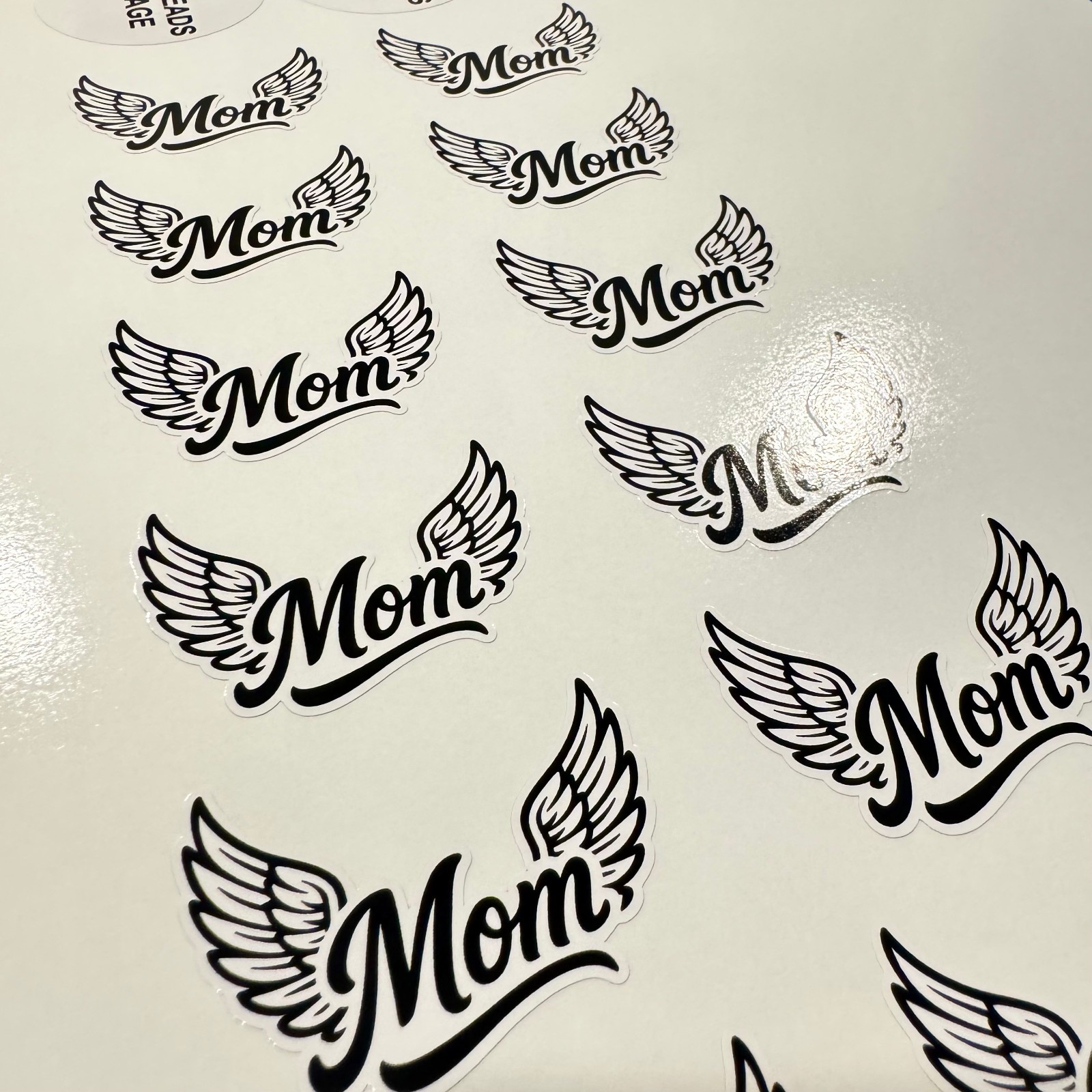 Custom Printed Stickers – Your Text or Image – Glossy/Matte – Multiple Sizes