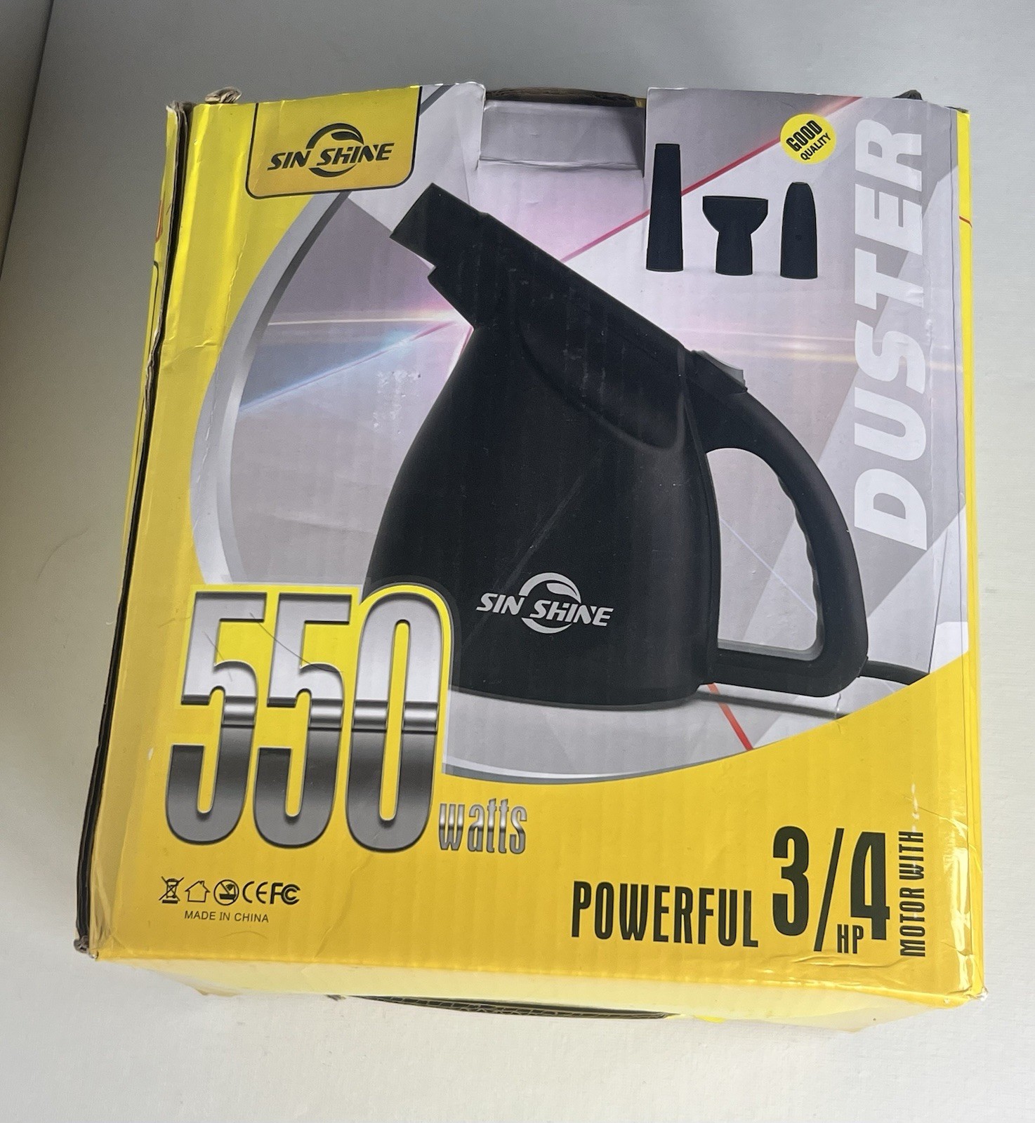 SIN SHINE - Compressed Air 3.0- Multi-Use Electric Air Duster for Cleaning Dust,