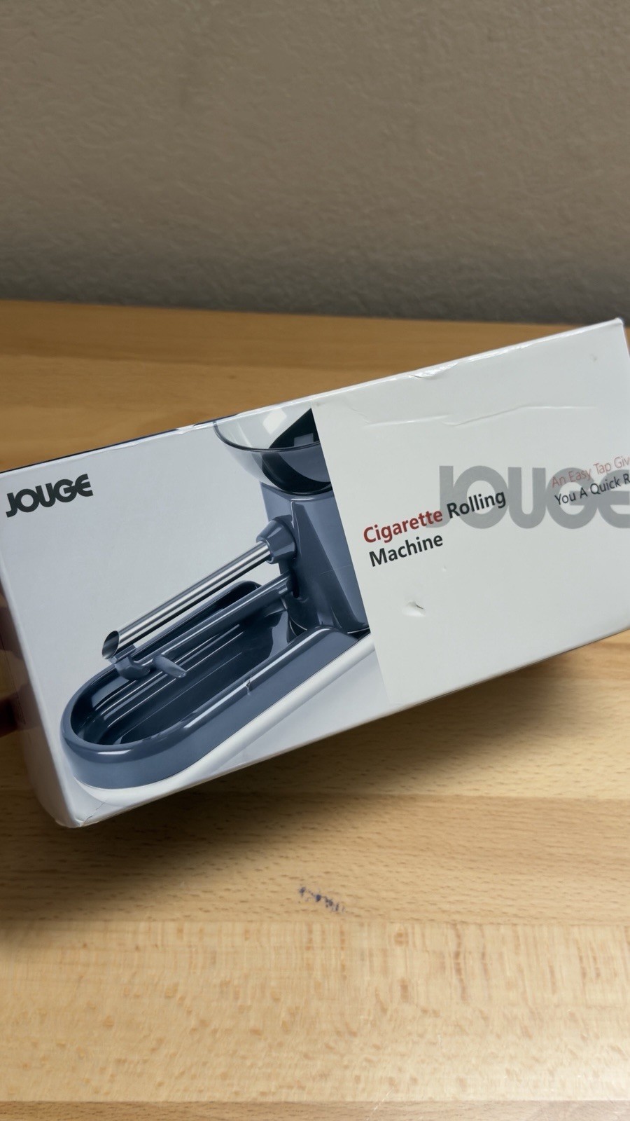 JOUGE Electric Cigarette Rolling Machine Portable Automatic 6.5 New Sealed