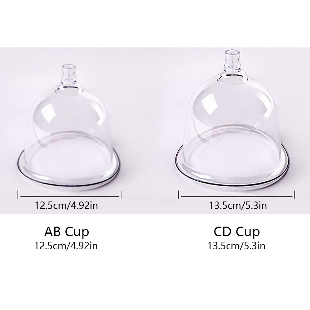 Electric Vacuum Pump Suction Breast Enlargement Breast Lifting Massager C/D Cup
