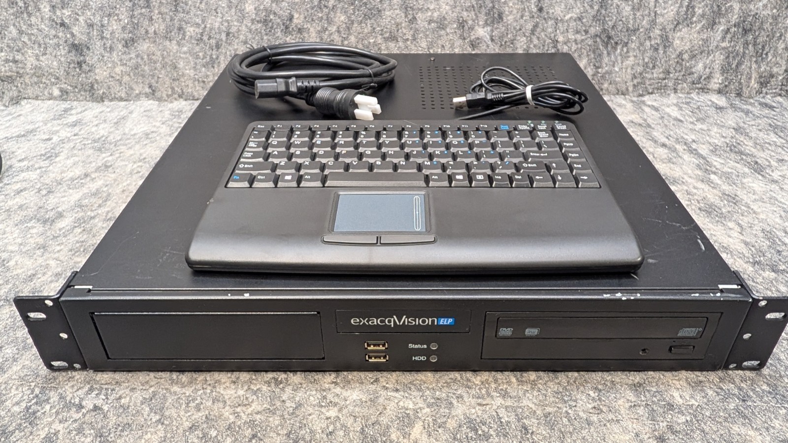 Exacq Vision 0804-02T-ELP Network Video Recorder w/ 2 TB HDD & Keyboard