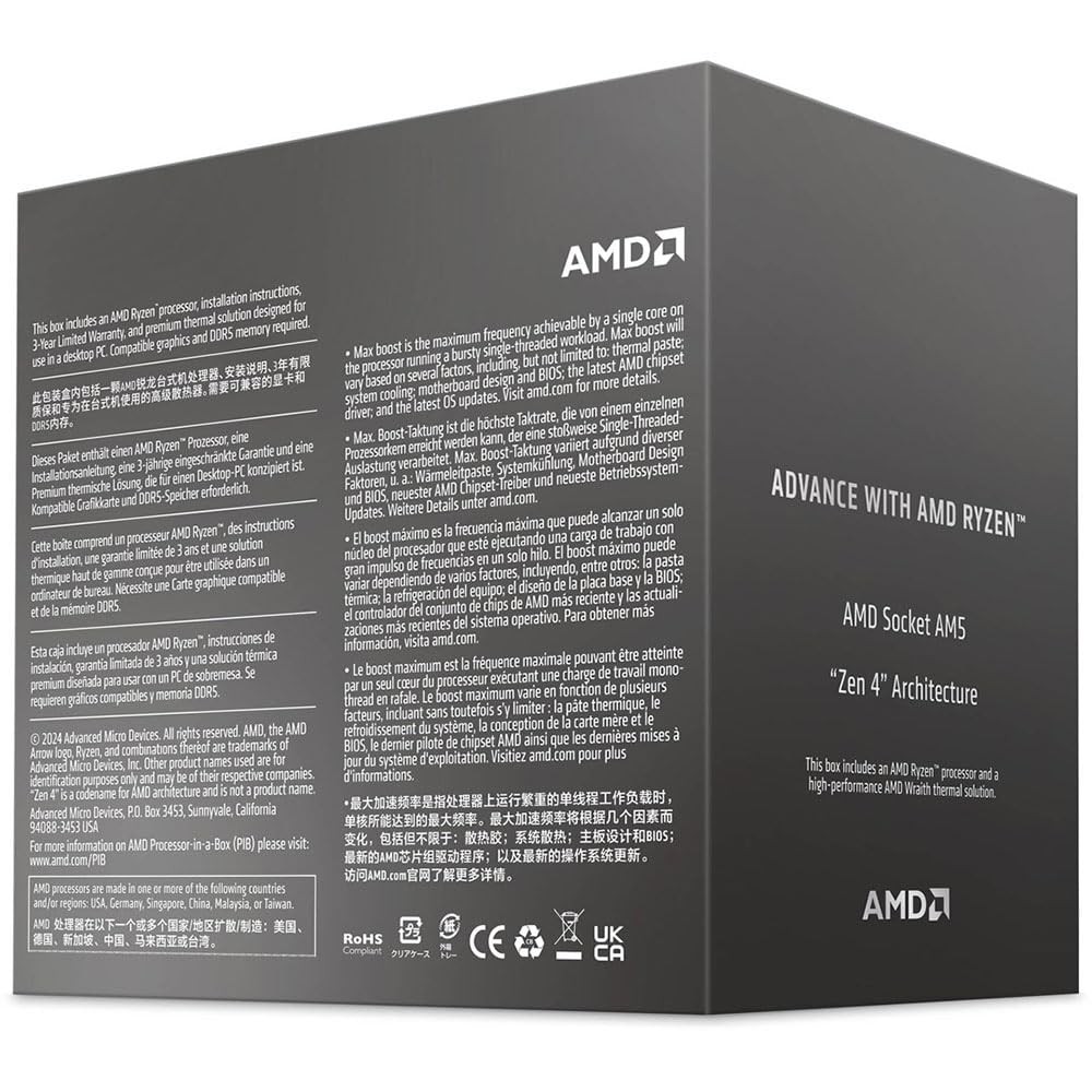 AMD Ryzen 5 8400F Processor CPU