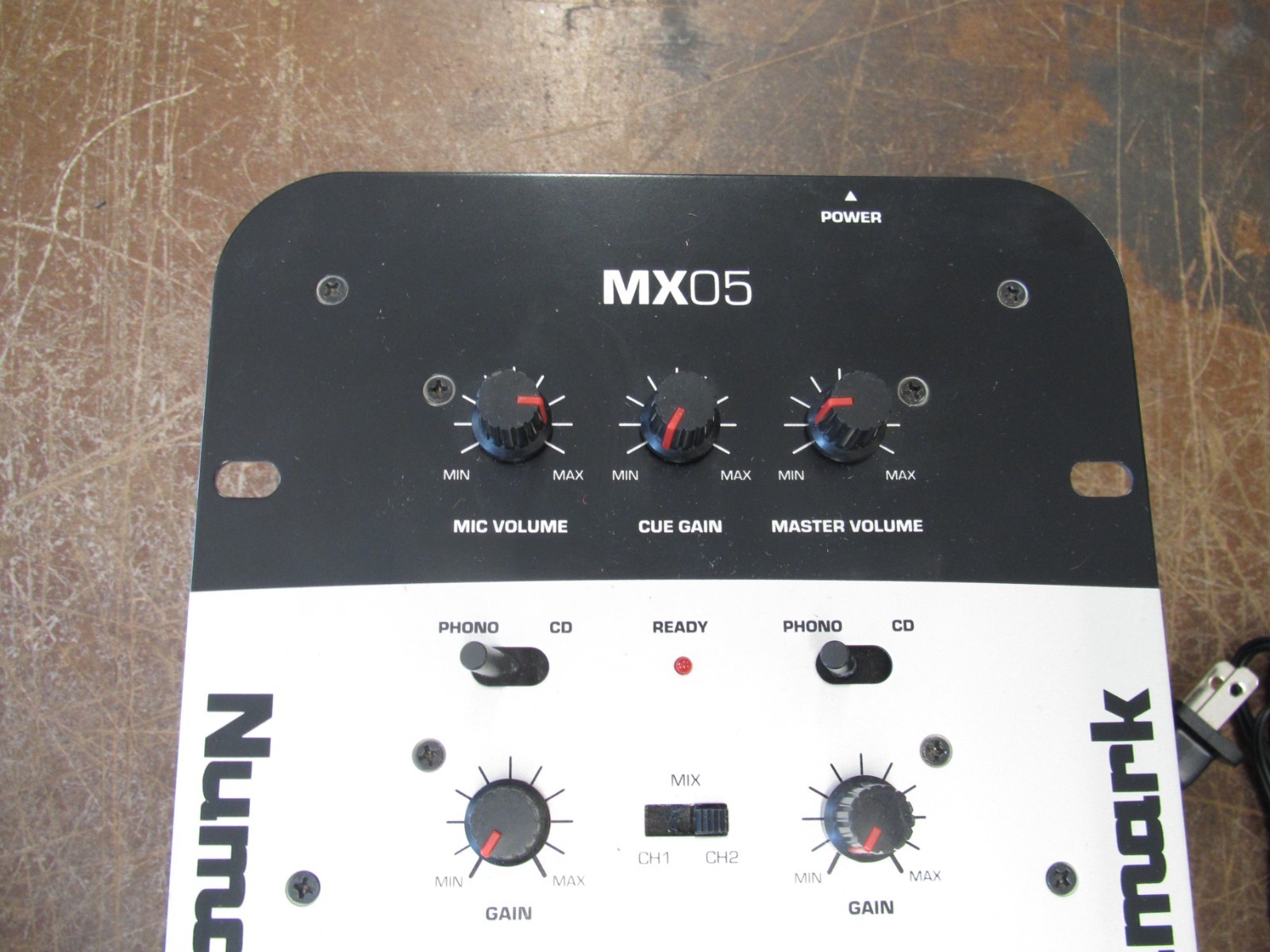 Numark MX05 2 Channel Controller System MX 05 w/ Power Supply