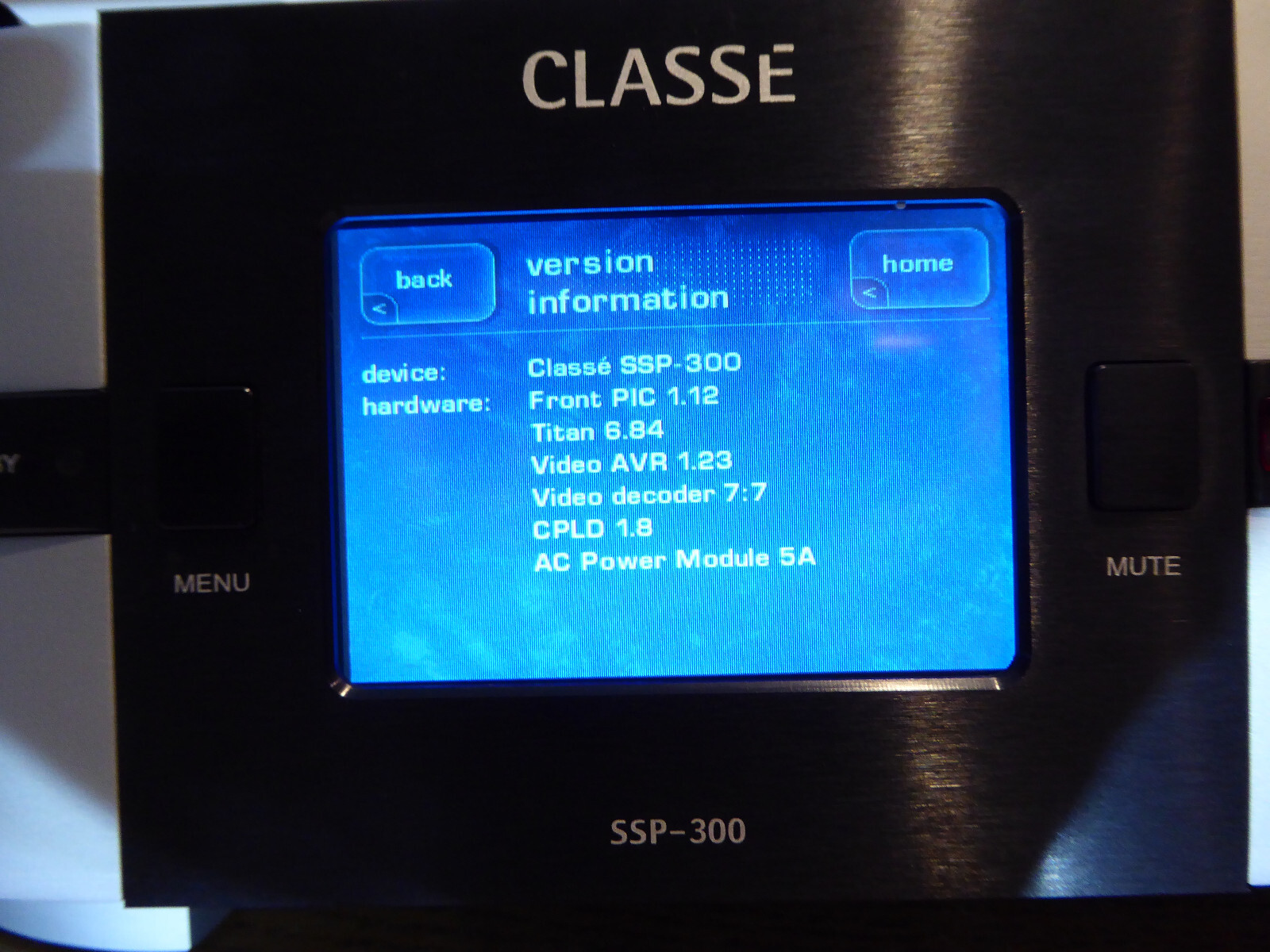 Classe SSP_300 surround sound 7.1 processor Original MSRP was $4500
