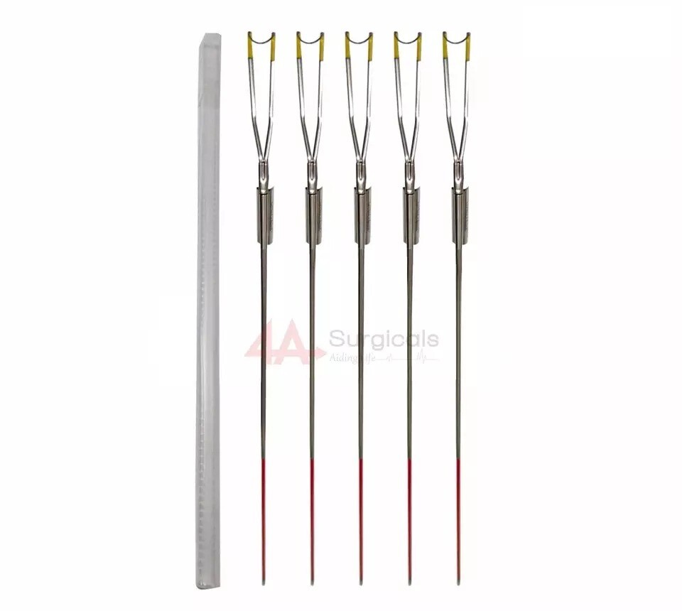 4A OLYMPUS TYPE CUTTING LOOP MONOPOLAR 30 DEGREE RED PACK OF 10