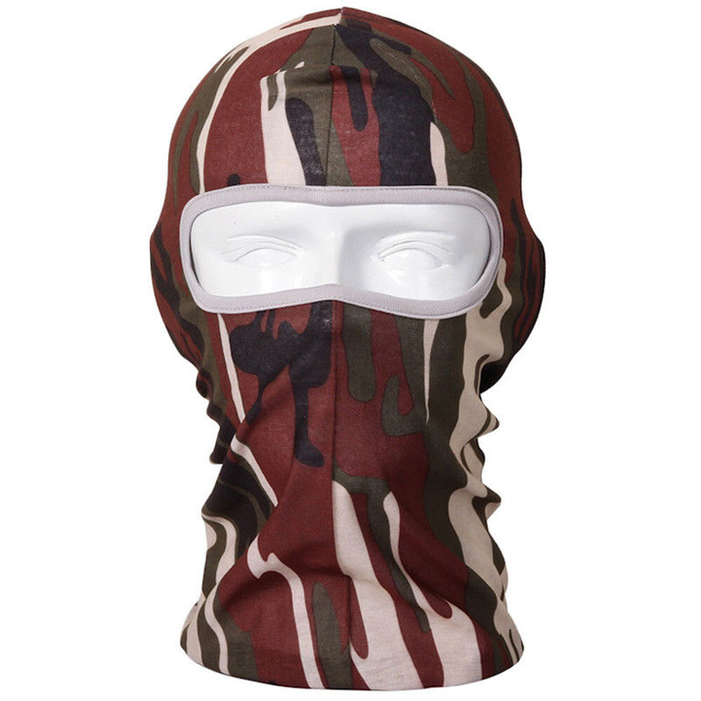 Balaclava Printed Headgear Motorcycle Full Face Mask Windproof Ski Hood Headgear