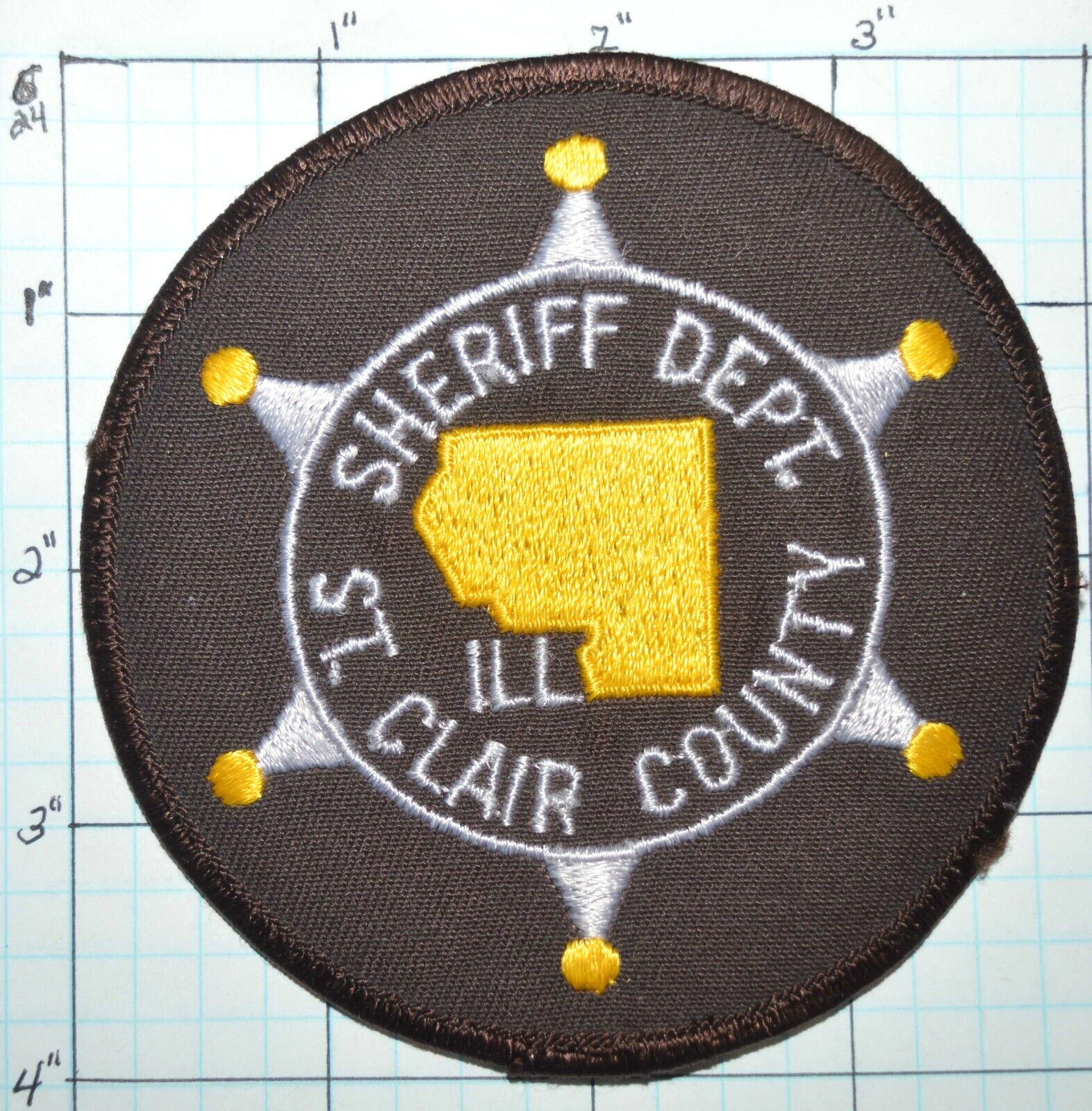 ILLINOIS, ST. CLAIR COUNTY SHERIFF DEPT PATCH