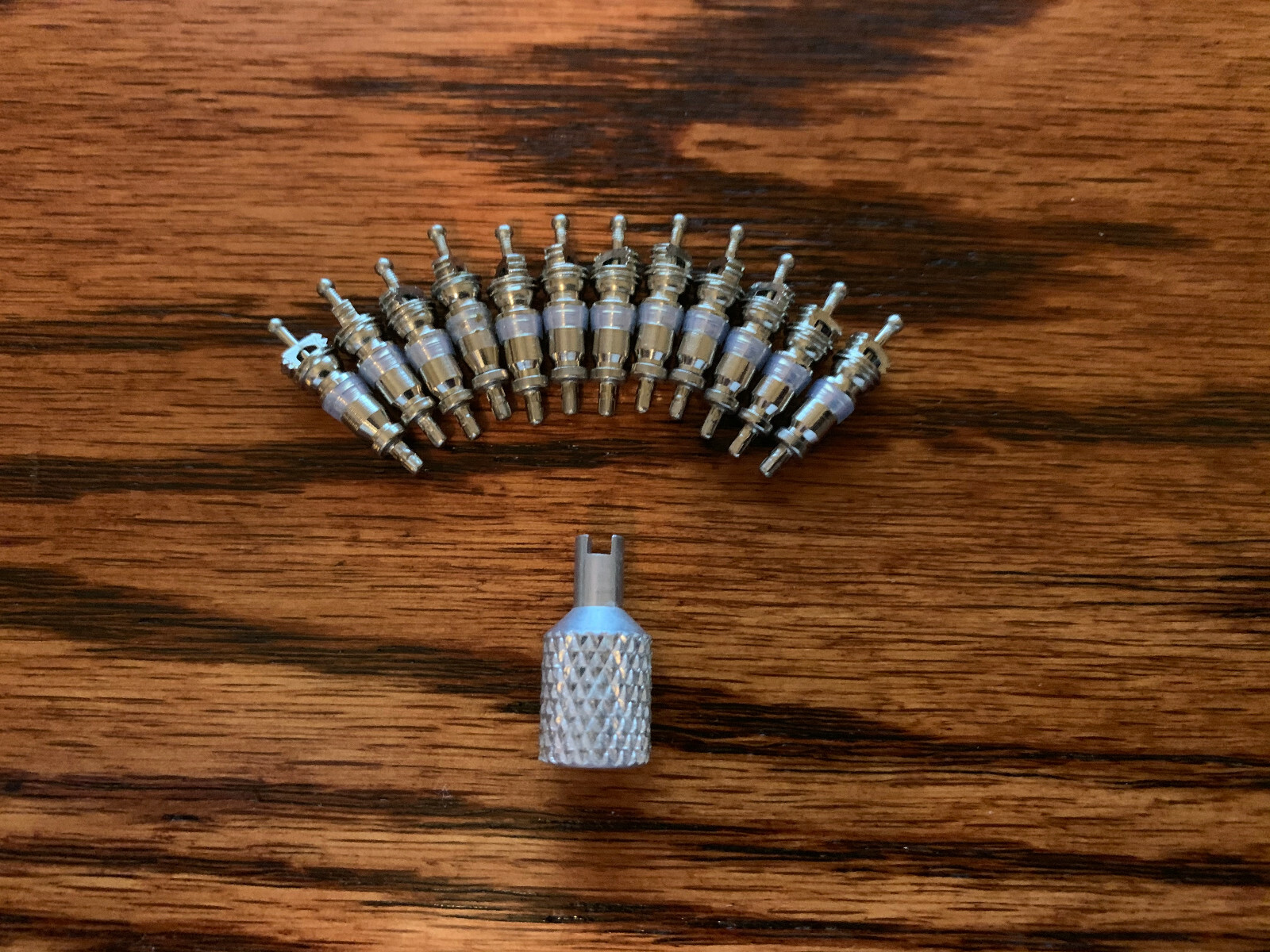 Schrader Valve Core Port Airconditioning Freon Access 1/4" Flare HVAC Lot of 12