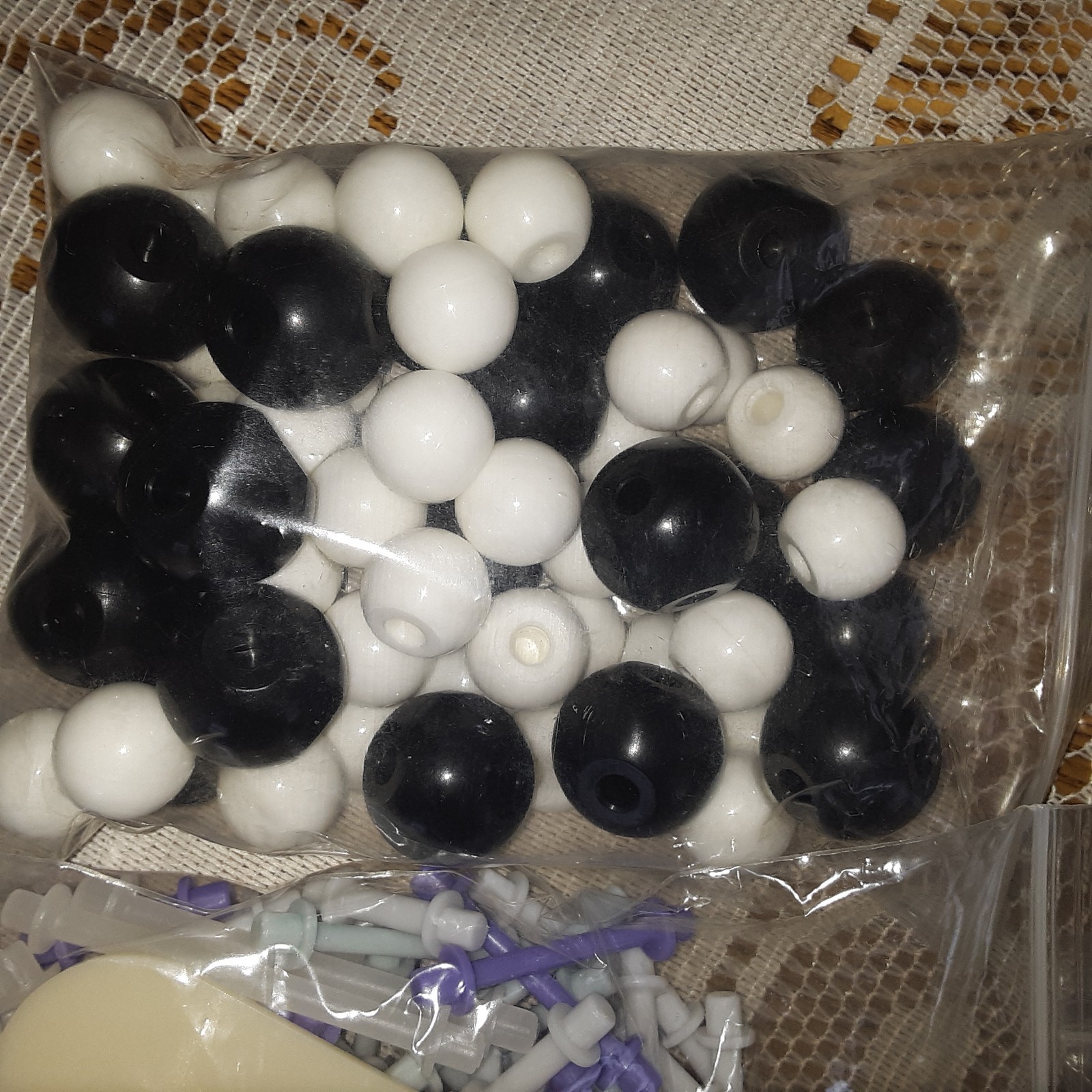 MOLECULAR MODELS SET 444 Pieces Educational School Molecules