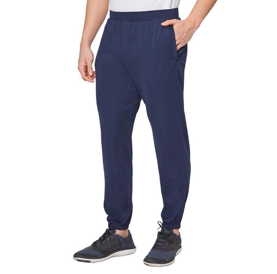 Mondetta Outdoor Project Jogger Pants Size XXL Blue Zip Pockets Moisture Wicking