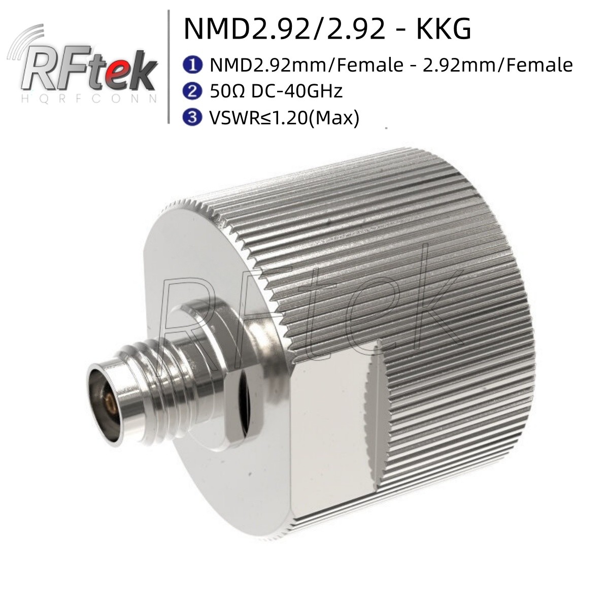 NMD 2.92mm Female to 2.92mm Female VNA Adapter Vector Network Analyzer Connector