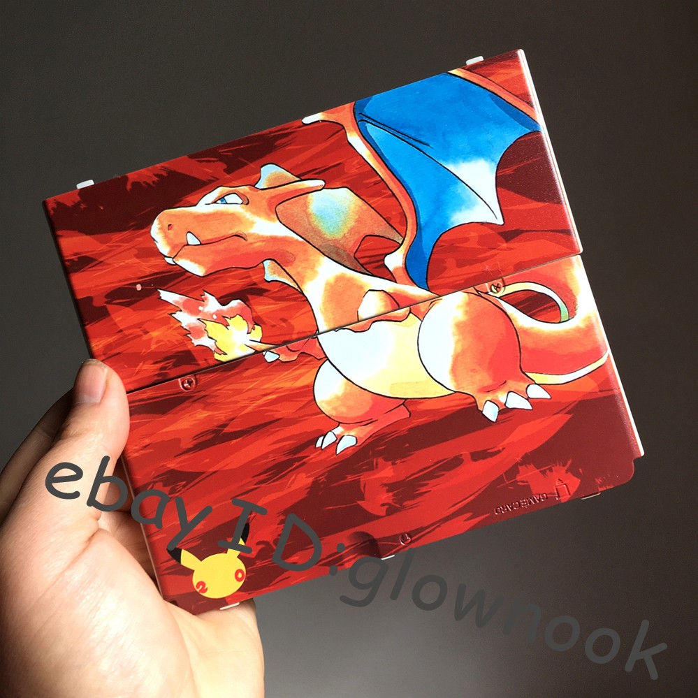 Pokemon Charizard Replacement Faceplate Cover Plates Shell for Nintendo New 3DS