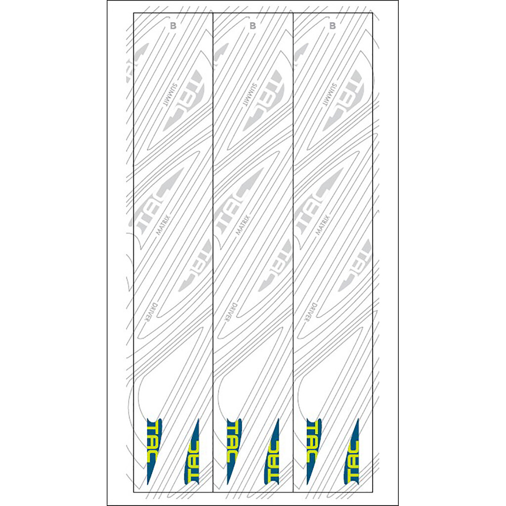 TAC Vanes Arrow Specific Wraps White Size B 4.625 13 pk.