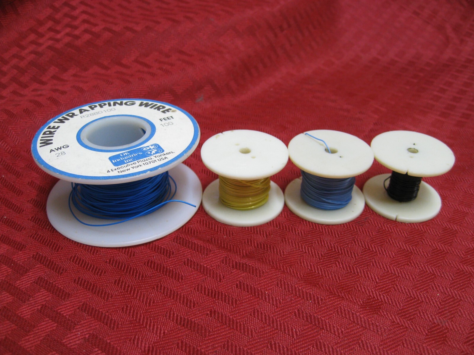 Mixed Lot Wire wrap wire 28 awg Vector tef W28-6fu w28-6du w28-6hu OK r28bo100