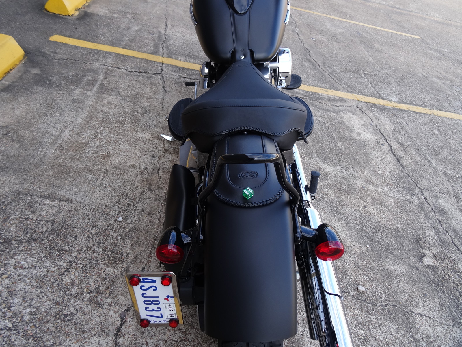 HARLEY-DAVIDSON 2012--2017 SOFTAIL SLIM AND 2011-2013 BLACKLINE CUSTOM SISSY BAR