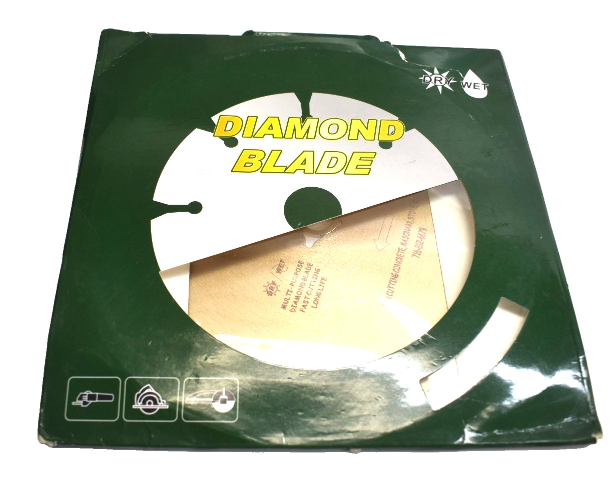 Diamond Blade Alskar Diamond 9" 16 Teeth Multi Purpose Dry & Wet 716-812-6679