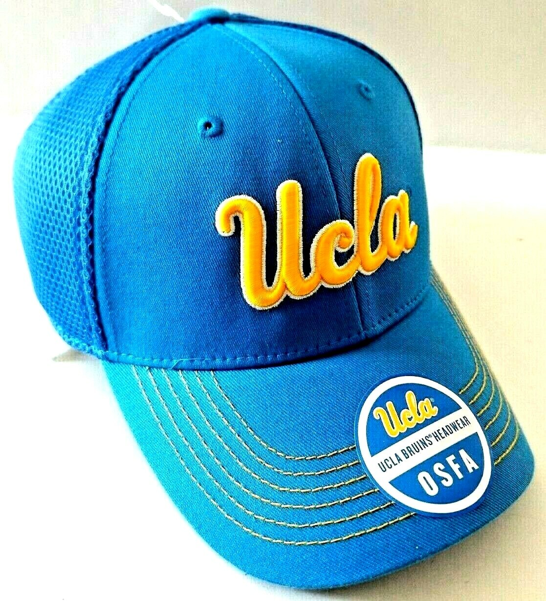 OFFICIAL Issue UCLA Bruins Embroidered Script Stretch Fit Cap OSFA - $34.95 -NEW