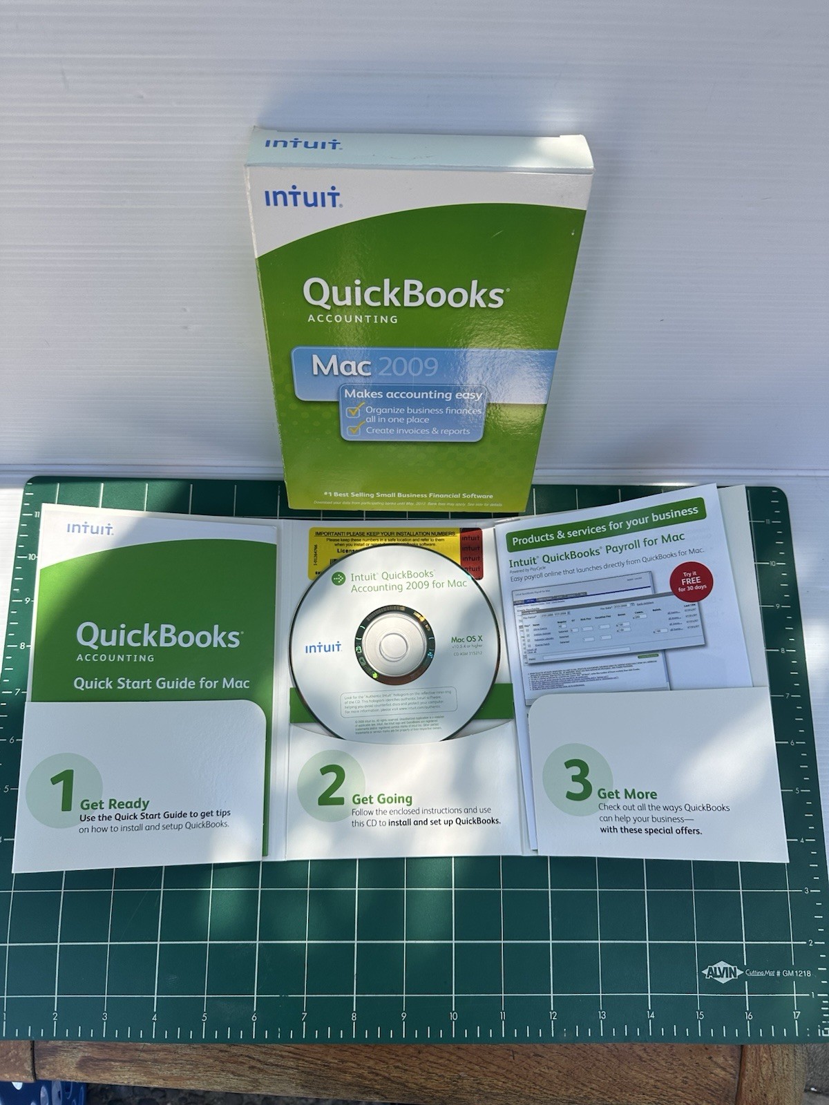 QuickBooks 2009 For Mac Complete W/ License Number Intuit Accounting
