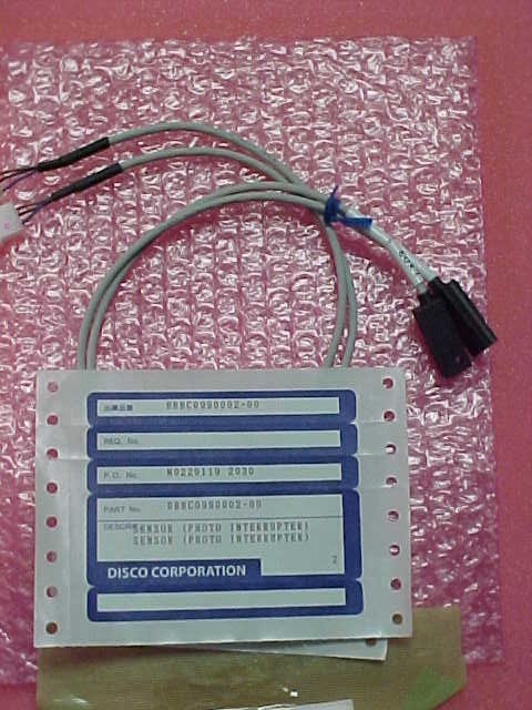 DISCO PHOTO INTERRUPTER SENSOR, P/N DBBC0990002-00, 2 EACH, NOS
