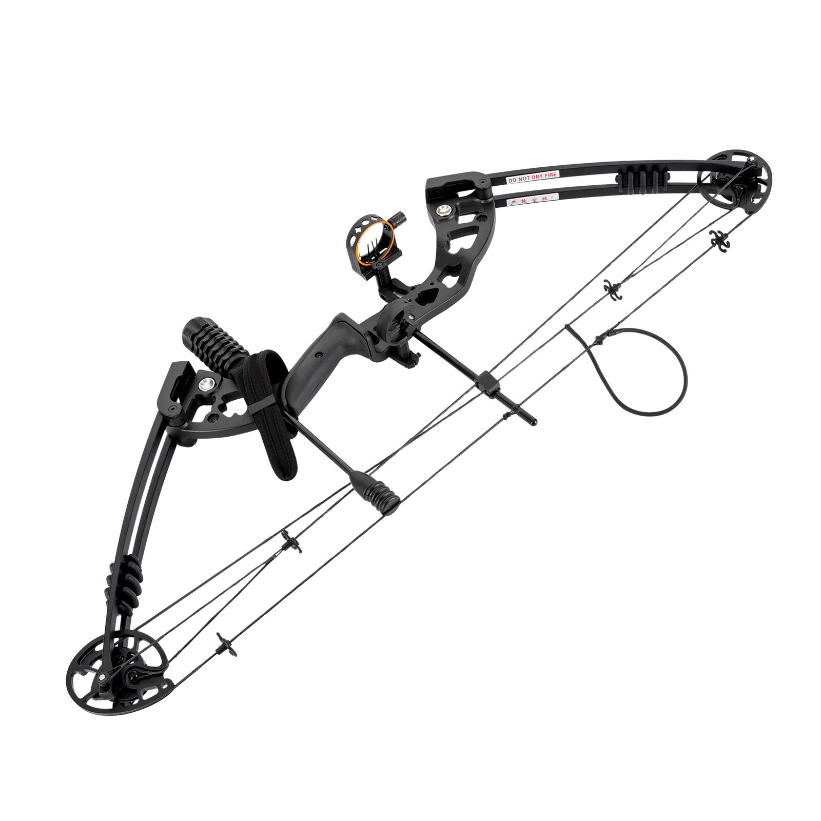 Black Archery Hunting Compound Bow Kit Beginner Archery Tool Right-Hand 30-60lbs