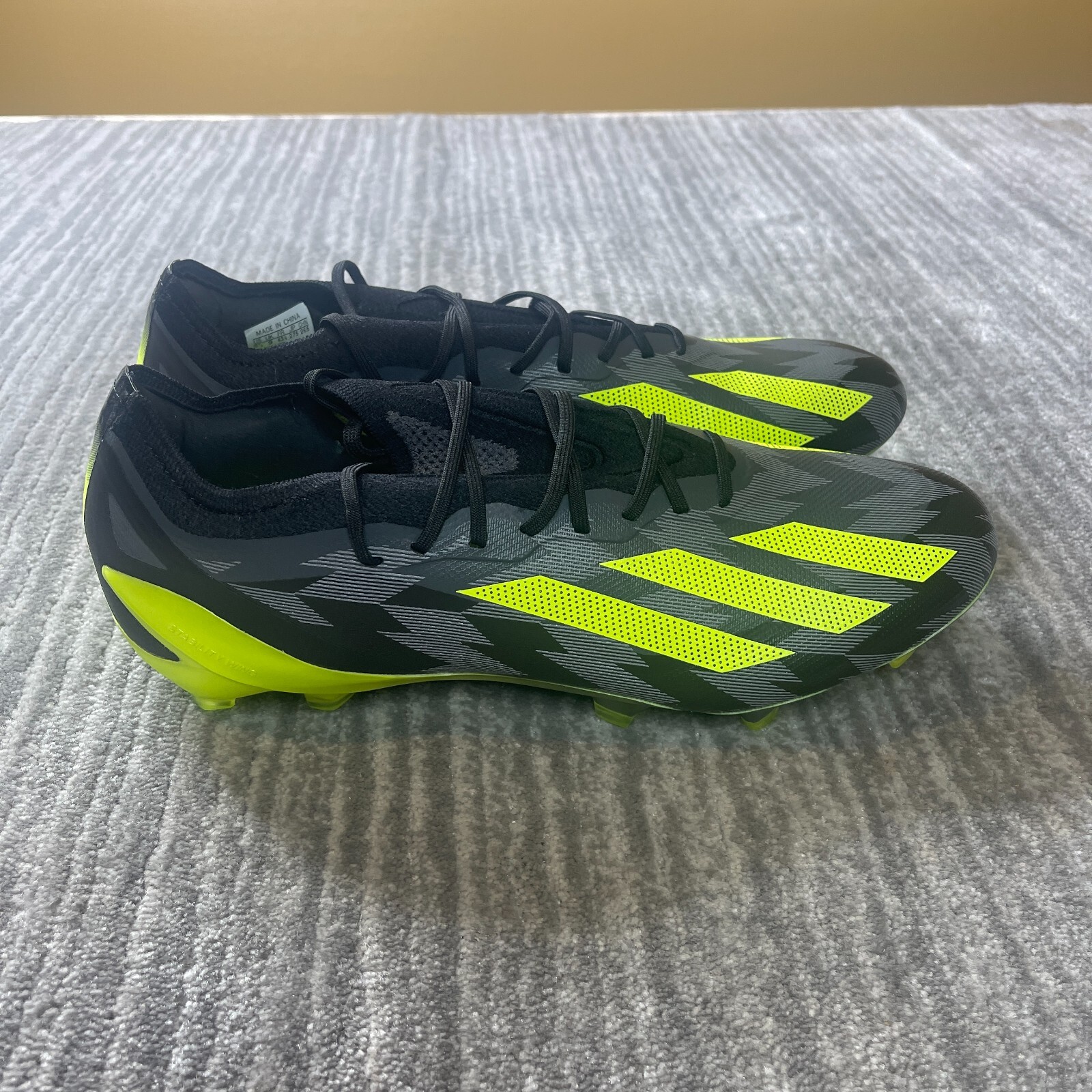 Adidas Crazyfast.1 FG Injection Soccer Cleats Shoes Mens 9.5 Black IG0670
