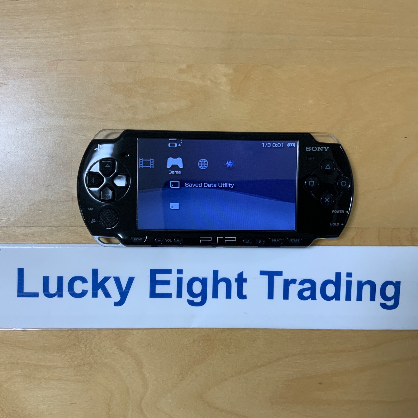 PSP 2000 Piano Black Console Box Charger [BOX]