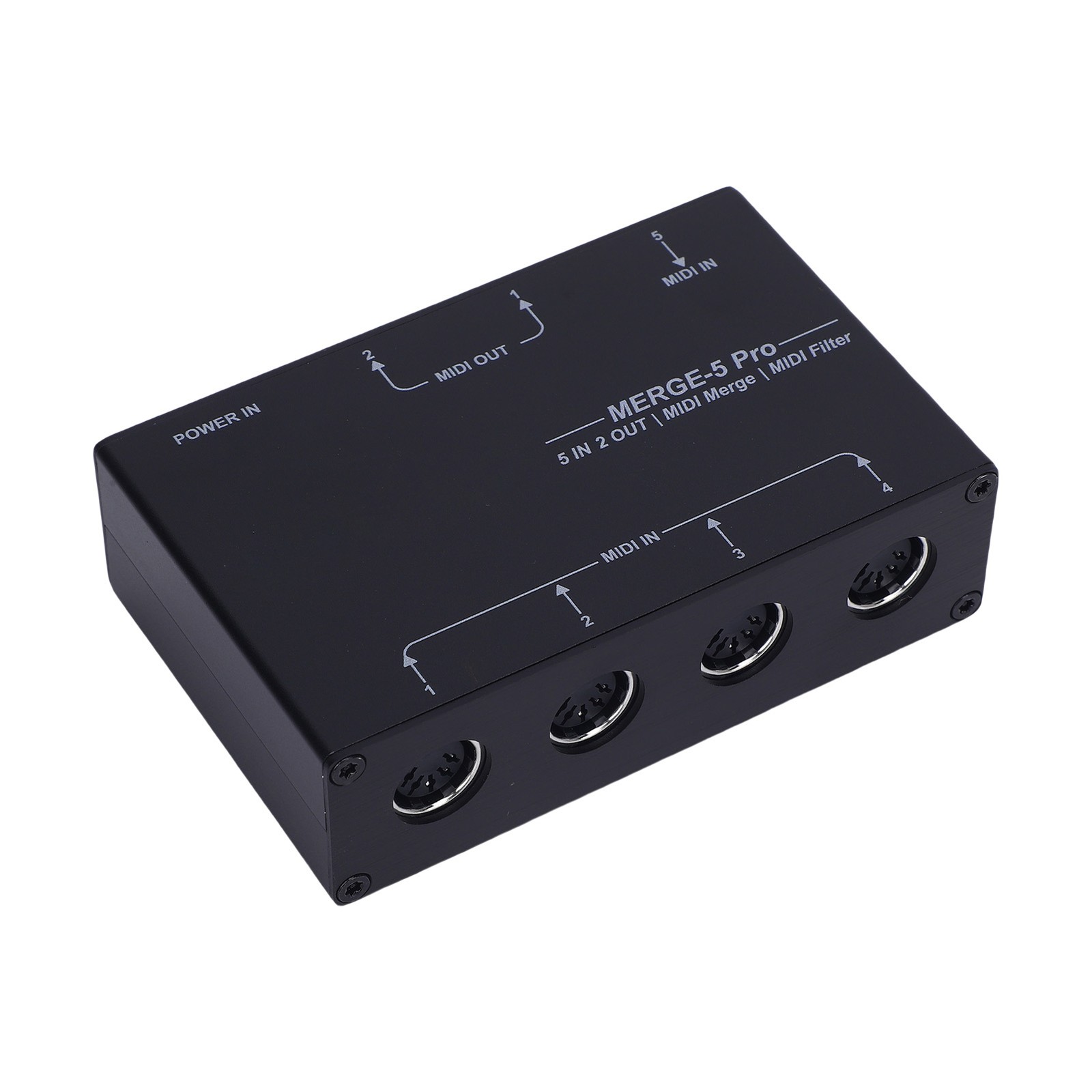 USB MIDI Host Box MIDI Splitter For MIDI Keyboard