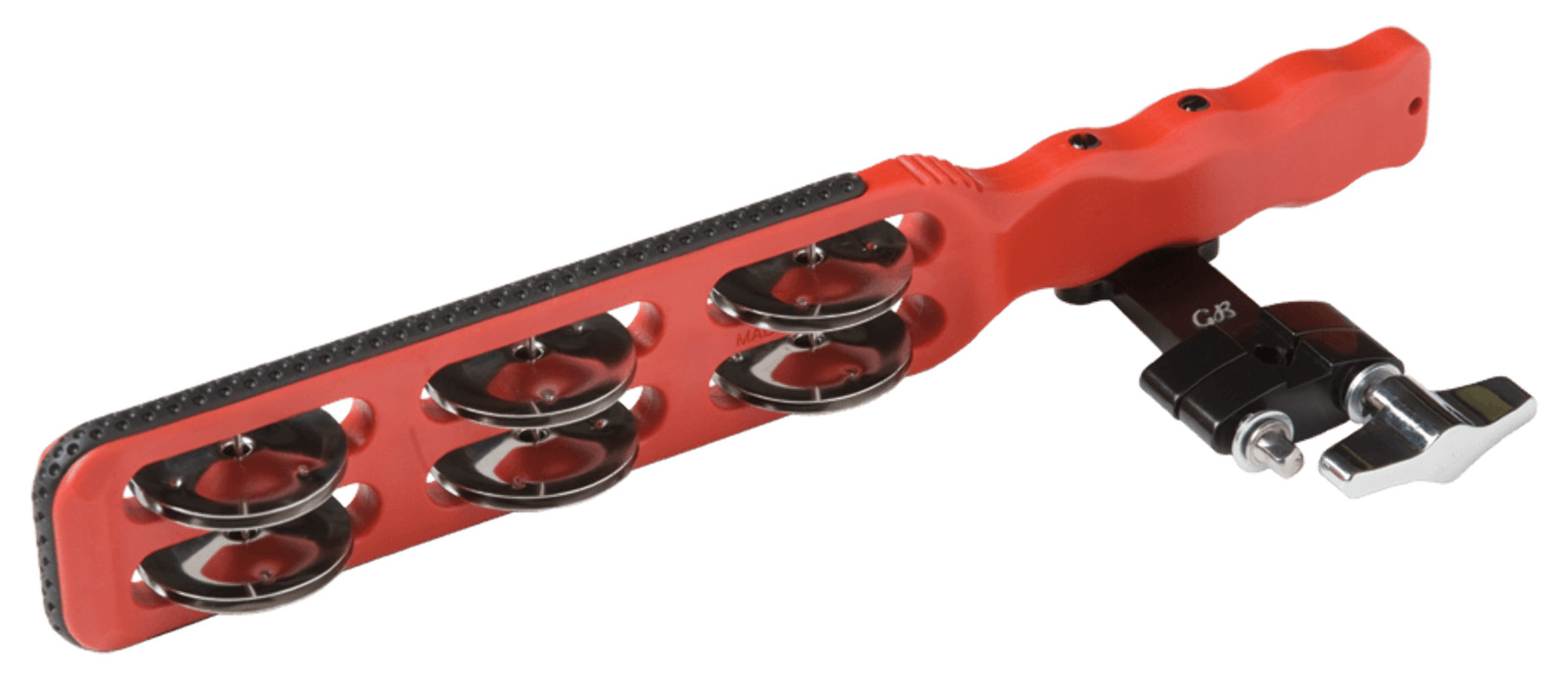 Gon Bops Red Jingle Stick Tambourine