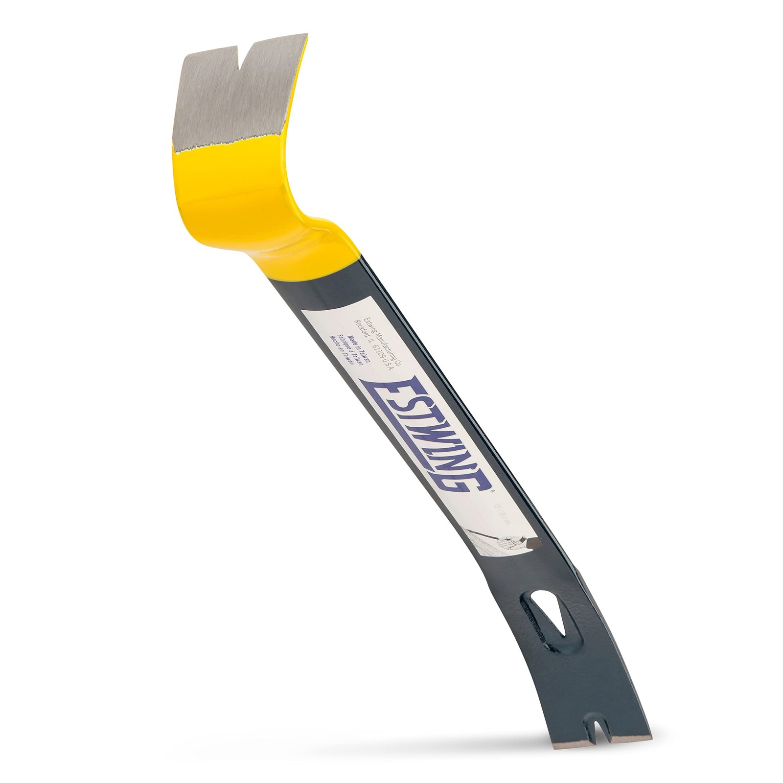 ESTWING Handy Bar Nail Puller - 15" Pry Bar with Wide, Thin Blade & Forged St...