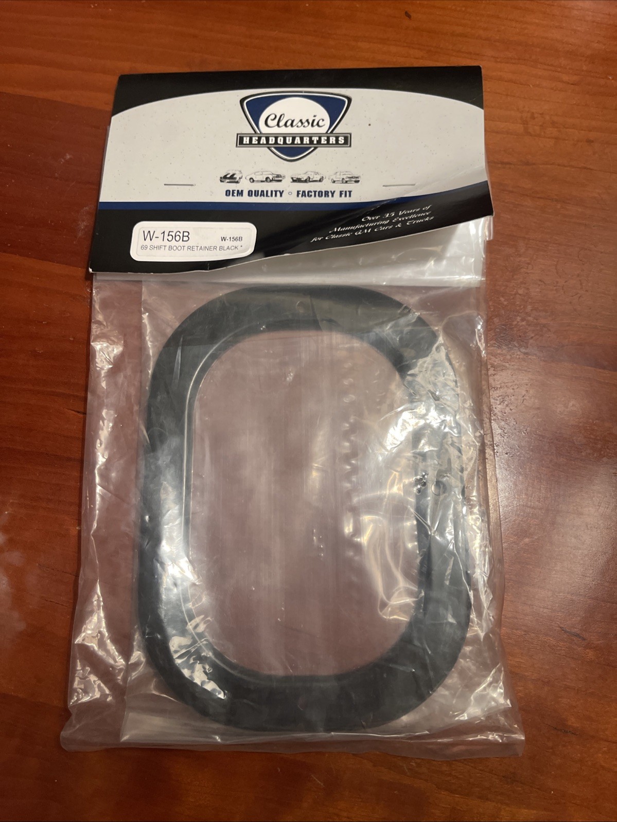 Lower Shift Boot Retaining Ring-Plate Part #W-156B Cross-referenced CP-25B New