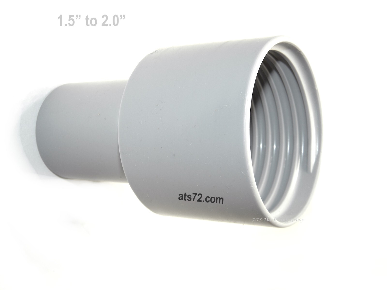Carpet Cleaning 2" to 1.5" Hose wand reducer cuff