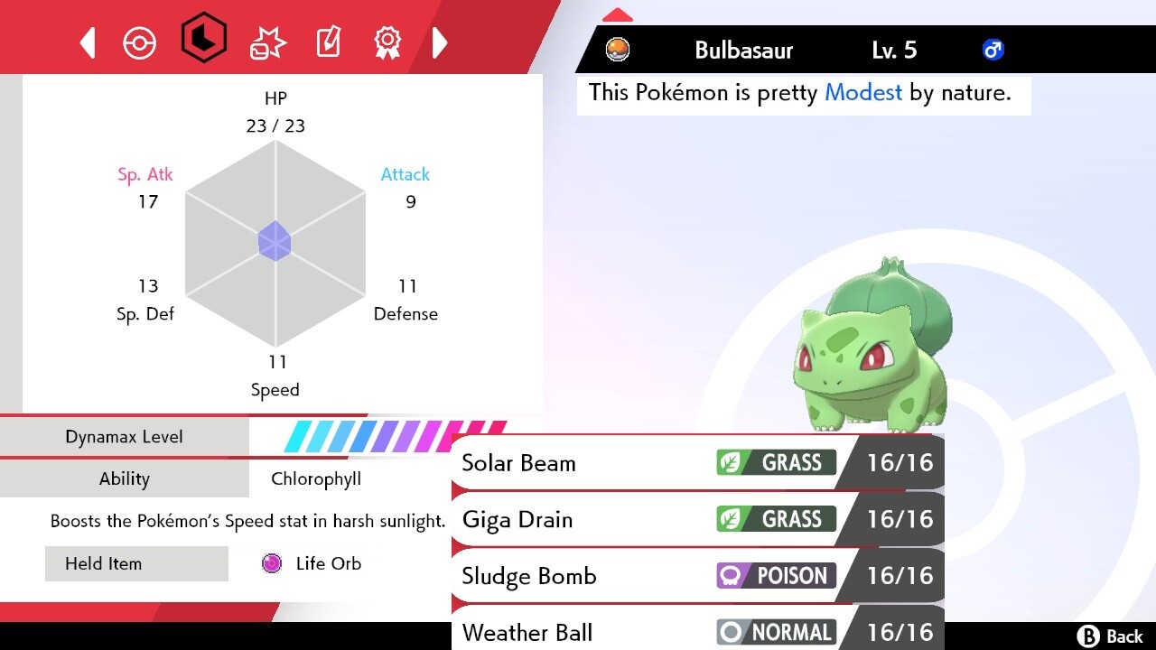 Pokemon Sword and Shield 6iv Shiny Bulbasaur - FAST DELIVERY!
