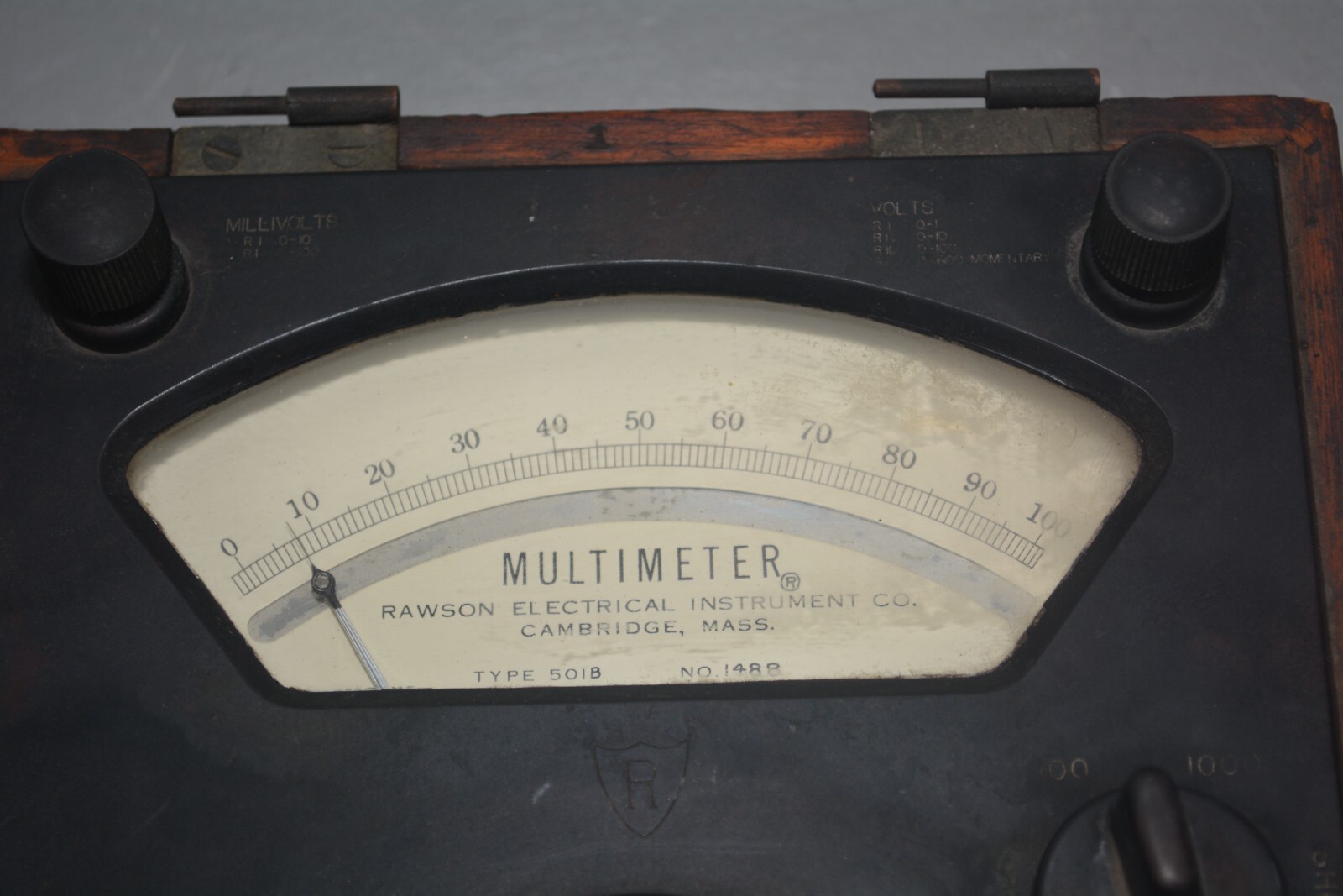 ^ Rawson Electrical Multimeter Type 501B #X1359