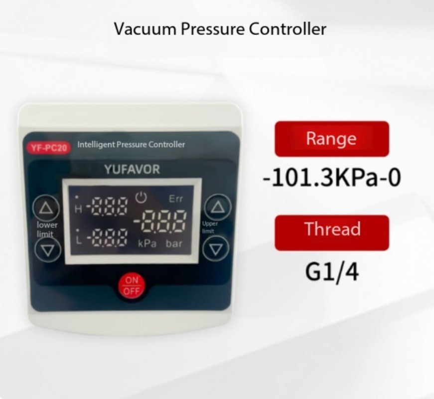 Vacuum Pump Digital Vacuum Pressure Controller Auto Start Stop Control Switch