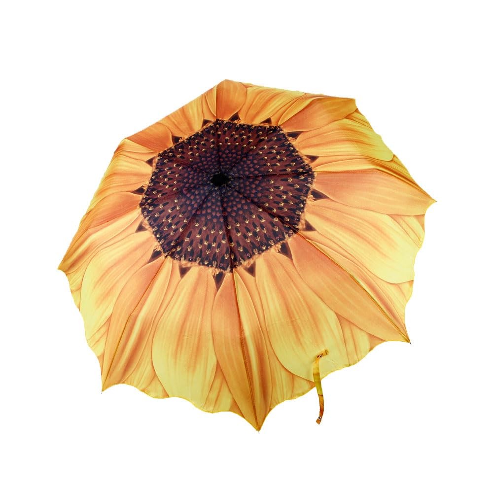 Compact Travel Umbrella, Windproof Reinforced Canopy Sturdy Folding Portable ...