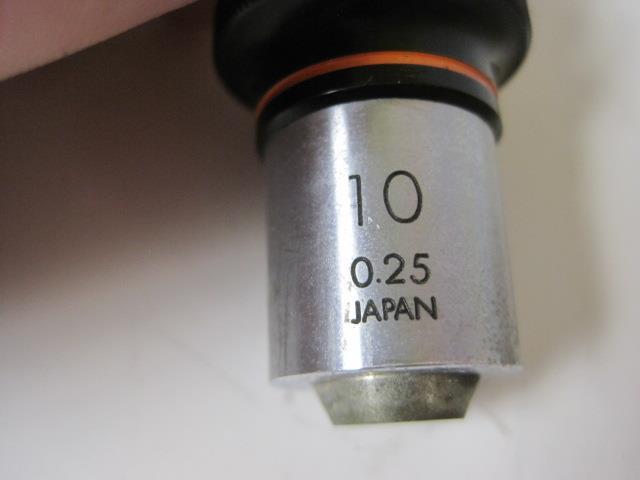 OLYMPUS CK TOKYO INVERTED MICROSCOPE REPLACEMENT 10 .0.25 OBJECTIVE 10X NICE