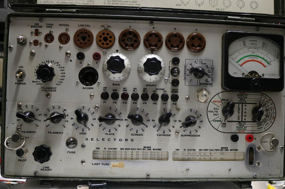 Hickok Tube Tester TV-3B/U [#B240312]
