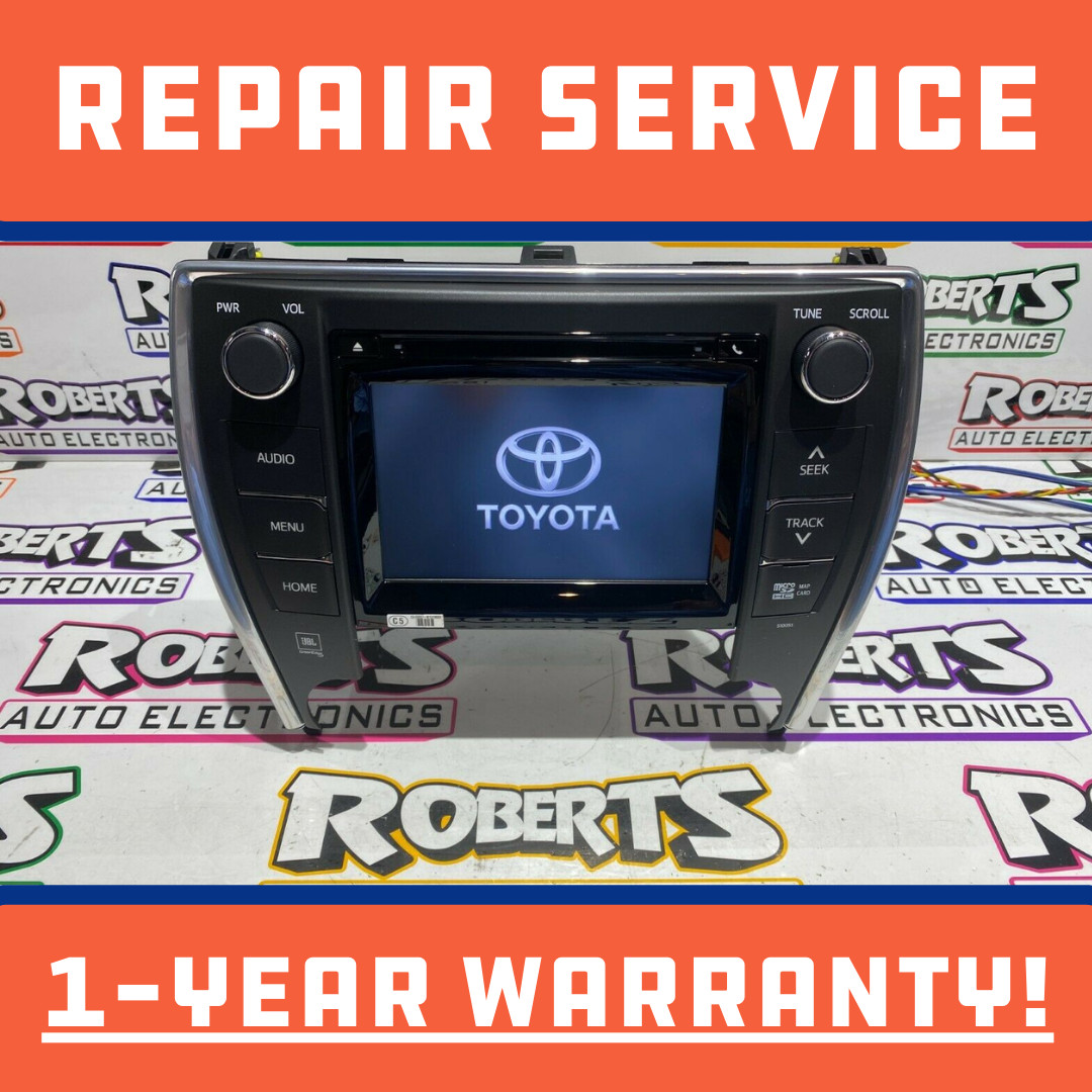 *2015-2017 TOYOTA Camry *REPAIR SERVICE* NAV GPS OEM RADIO *86804-06120* 510051