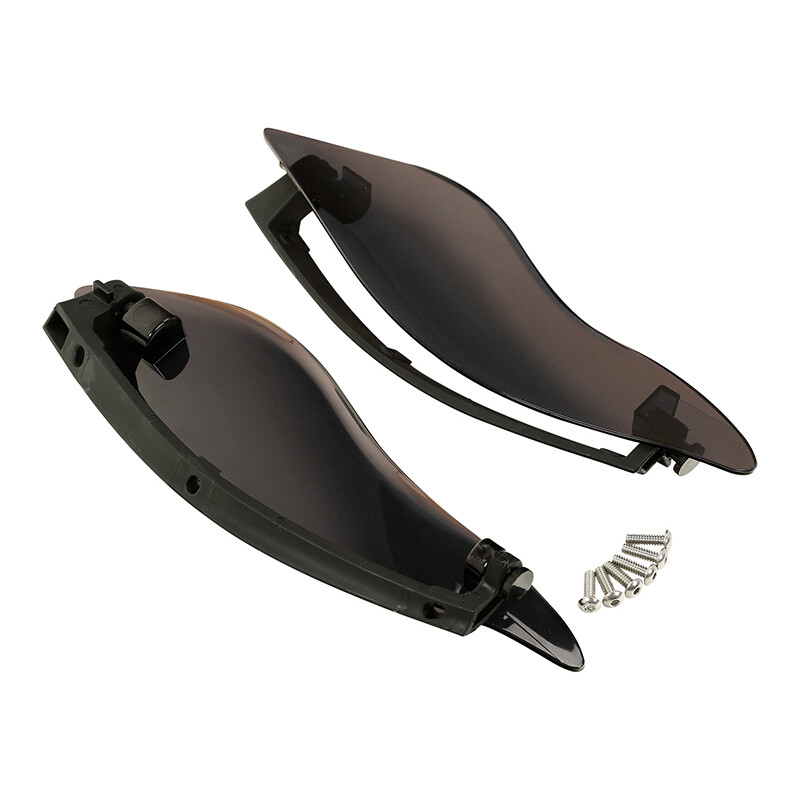 Smoke Side Wing Air Deflectors Fit For Harley Touring Street Electra Glide 14-23