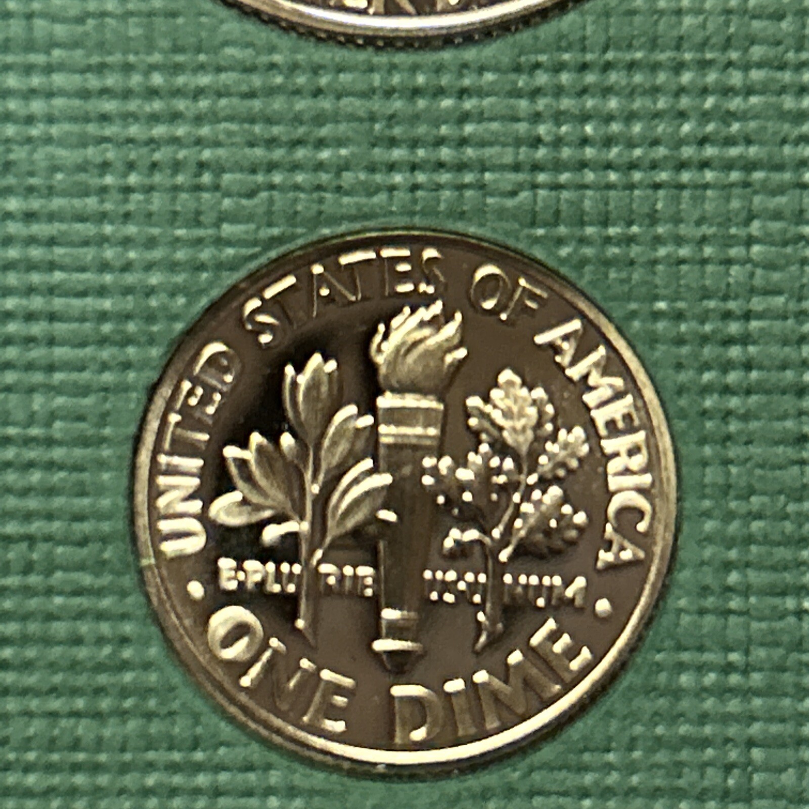 1996 S PROOF CLAD ROOSEVELT DIME FROM PROOF SET - FREE SHIPPING