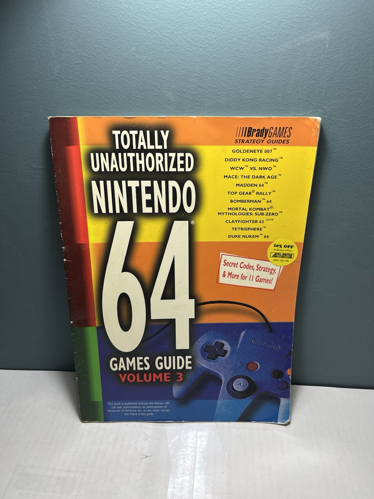 1998 totally unauthorized Nintendo 64 games guide volume three magazine